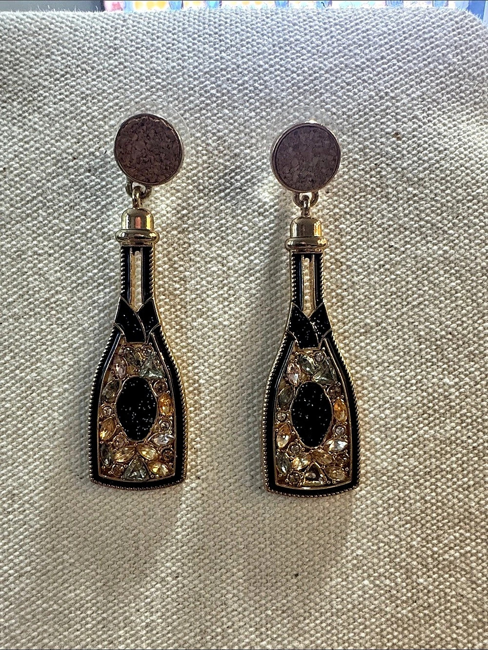 Sugarfix by Baublebar Champagne Bottle Drop Earrings